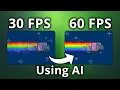 Increase Gif FPS with AI