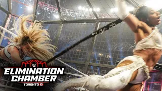 women s elimination chamber match elimination chamber 2025 highlights