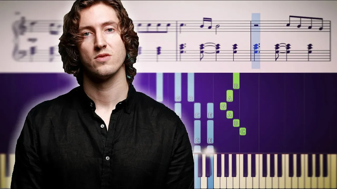 BE ALRIGHT (Dean Lewis) - Piano Tutorial + SHEETS