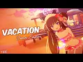 Download Lagu Vacation - Damon Empero[ Lyrics // Speed Up ] | Shizuko (Summer) - Blue Archive Live2D