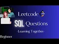 Solving Leetcode SQL Problems