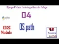 checking files with os path in python telugu