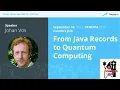 From Java Records to Quantum Computing