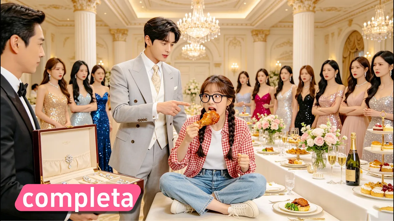 Na festa, CEO escolhe Cinderela comendo frango como noiva, ela era aquela que havia fugido mais cedo poster