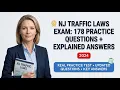 Master New Jersey Traffic Laws Fast 178 Essential Questions With Clear Fully Explained Answers Now