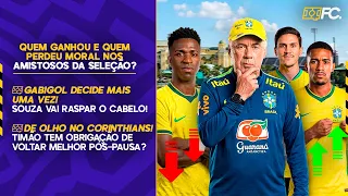QUEM TÁ COM MORAL NA SELEÇÃO? SÃO PAULO PERDE E SOUZINHA VAI RODAR; TIMÃO VOLTA COMO? - Quebrada FC
