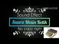 Sound Effect - Suara Mesin Tik Jadul (no copy right)