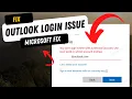Fix - Can t sign in to Outlook with Personal Outlook com account