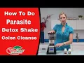 How to Make Parasite Detox Shake Colon Cleansing Recipe - VitaLife Show Episode 172