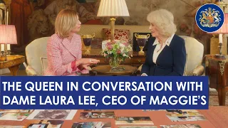 The Queen in conversation with Dame Laura Lee DBE