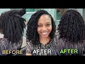 I ADDED CURLY CROCHET HAIR TO REAL LOCS Boho Locs HOW TO CHANGE UP YOUR LOCS