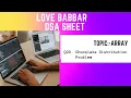 Chocolate Distribution Problem Q29 Love Babbar Dsa sheet GFG Arrays