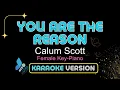 Download Lagu YOU ARE THE REASON (Female Key Piano Karaoke Version )- Calum Scott