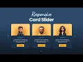 Responsive Card Slider Using HTML CSS JavaScript Swiper Js