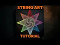 DIY String art Easy wall art tutorial