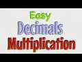 Easy Decimals Multiplication