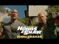 Video di Fast & Furious Presents: Hobbs & Shaw - In Theaters 8/2 (Final Trailer) [HD]