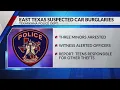 3 teens arrested following Texarkana car break-ins
