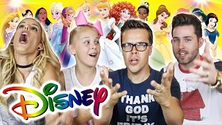 Disney Song Challenge w Jojo Siwa Joshua Evans Rebecca Zamolo