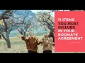 11 Items You Must Include In A Roommate Agreement