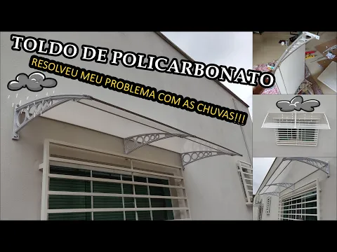 Download MP3 TOLDO POLICARBONATO para janela. Vale a pena? REVIEW e dicas de instalação.