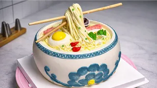 Is it Ramen or is it CAKE? 🍜🍰 Mind-Blowing Illusion!