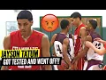 JAYSON TATUM GOT TESTED IN HEATED BATTLE AND WENT OFF CRAZY UNSEEN JUNIOR FOOTAGE