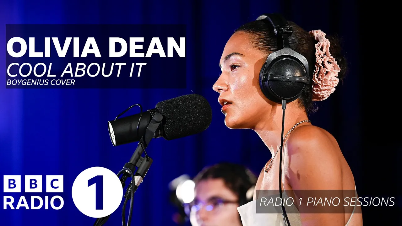 Olivia Dean - Cool About It (boygenius cover) - Radio 1 Piano Sessions