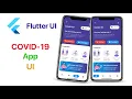 COVID-19 App UI - Flutter UI