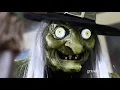 Animated Wilma Witch with Broom Grandin Road