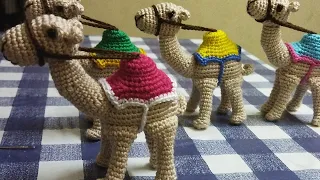 عمل جمل بالكروشيه بكل تفاصيله 