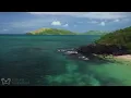 8 HOUR DRONE FILM: "Islands From Above" 4K + Music by Nature Relaxation™ (Ambient AppleTV Style)