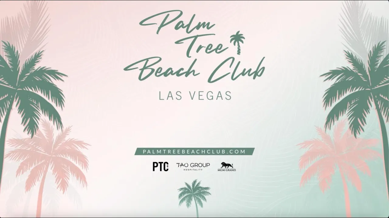 Tao Group Hospitality — Palm Tree Beach Club Las Vegas - Tickets On Sale Now (YouTube video ad)