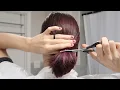 DIY Ponytail Haircut EASY Short Shaggy Bob Tutorial