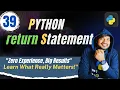 Python Function Return Statement How Return Works In Functions Beginner to Advanced