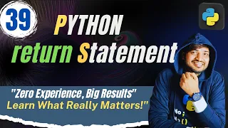 Python Function Return Statement How Return Works In Functions Beginner to Advanced