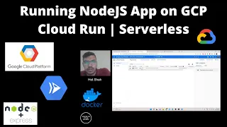 Run NodeJS App on GCP Cloud Run using Artifact Registry Docker Serverless