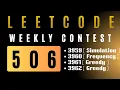 LeetCode Weekly Contest 506 Solutions Greedy TreeMaps Math Tricks DCodeThought