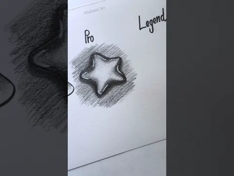99% of people fail the final level!✍ #shorts #drawing #star