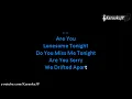 Are You Lonesome Tonight (Karaoke) - Elvis Presley