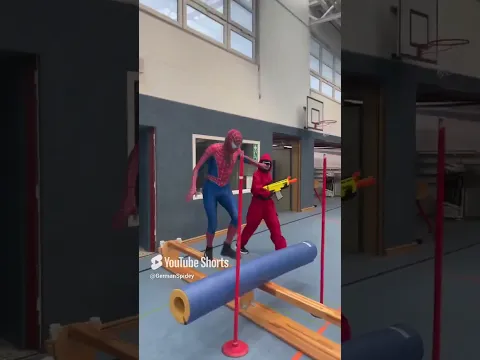 Spiderman vs  The Floor is Lava Challange   Who Will Win  Part 9 #shorts #spiderman #shortvideo