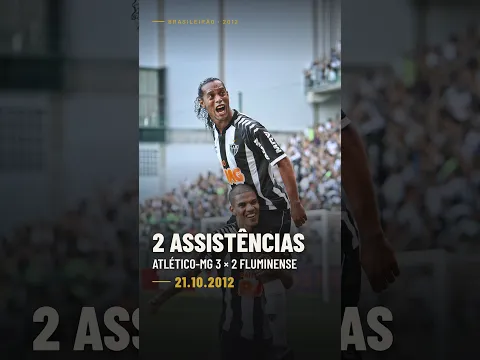 Ronaldinho: 2 assistências em Galo 3x2 Flu 2012