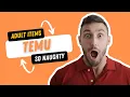 TEMU Adult items RANDOM ITEM S