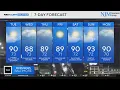 Hot humid weather returns to Maryland