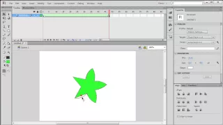 Create a Shape Tween in Flash