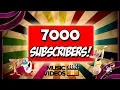 Lagu 7000 subscribers music video