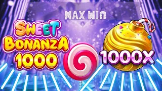 SLOT OYUNLARI 🍭SWEET BONANZA 1000 🍭UĞRAŞTIK KOVALADIK KAFA KOL YAPTIK HERSEY YAPILDI!! #slotoyunları