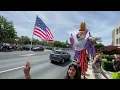 No Kings protest in Santa Rosa kicks off