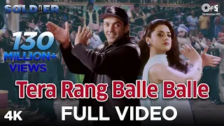 Download Tera Rang Balle Balle | Sonu Nigam | Jaspinder Narula | Soldier I Bobby | Preity Zinta I 90s Hits MP3