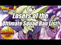 The Losers of the Ultimate Squad Ban List - Dragon Ball Super Card Game